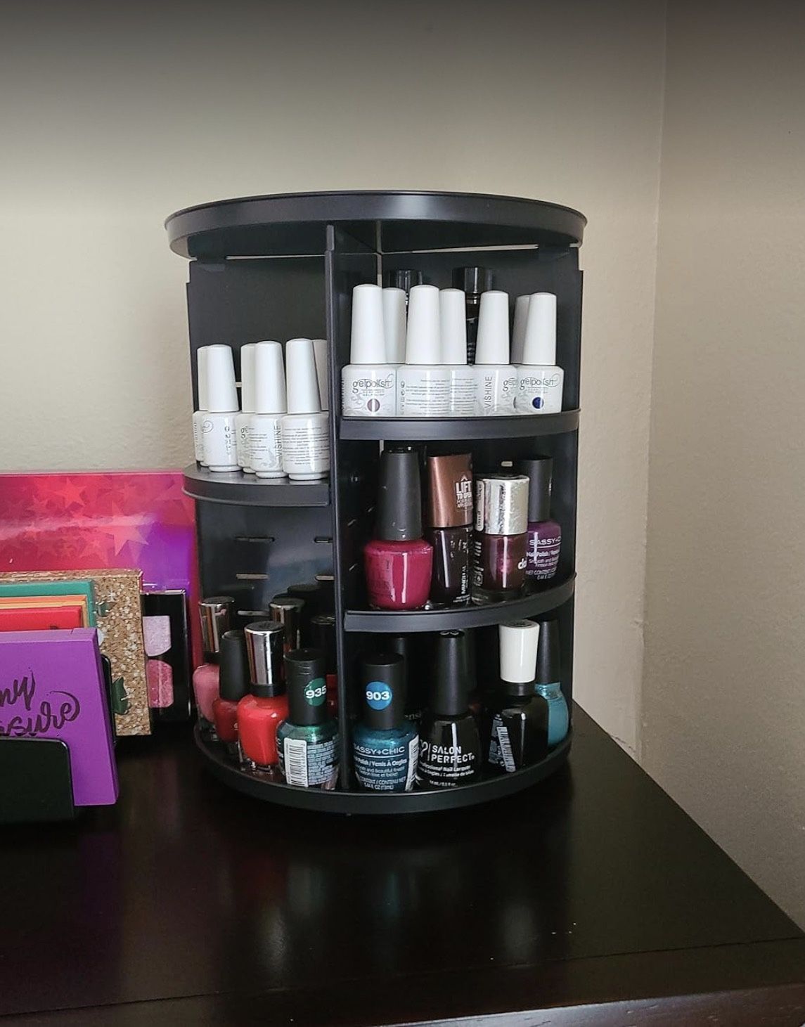 Rotating Makeup Organizer