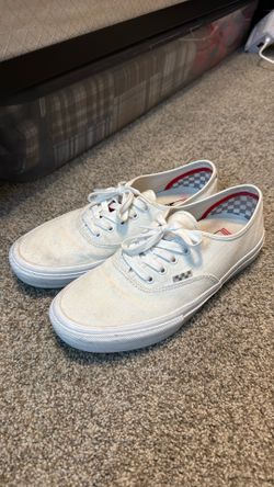 White Vans size 10