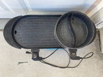 SHABU-SHABU GRILLED ONE-PIECE POT BBQ Grill and Hot Pot 