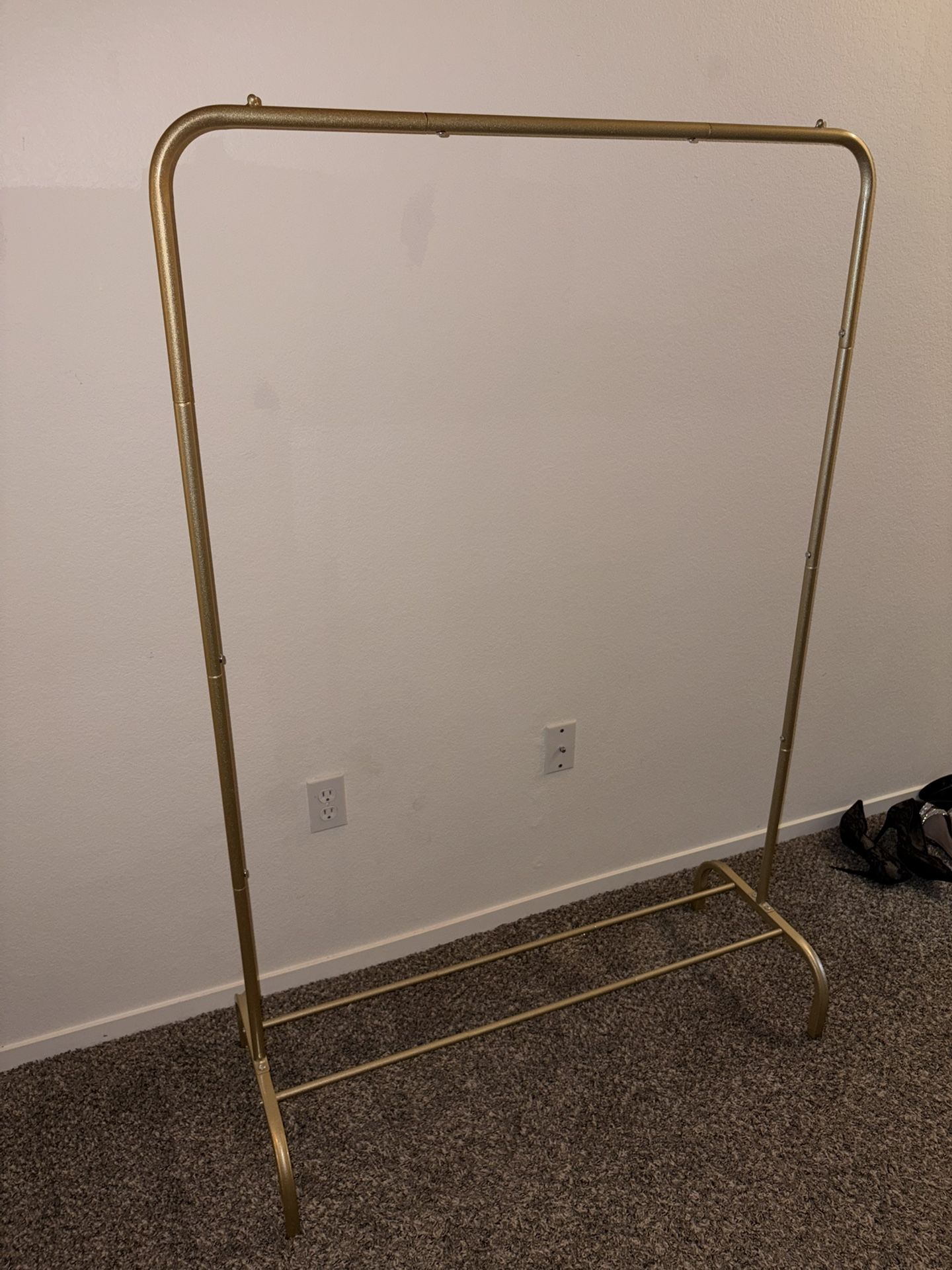 Gold Clothes Rack