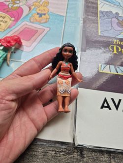 Moana mini wooden doll
