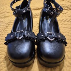 Goth Mary Jane Shoes