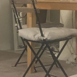 3 Ikea Chairs With Cushions