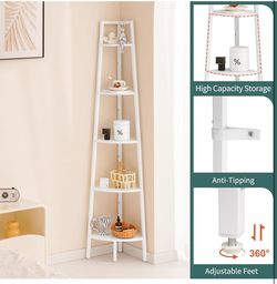 Five Tier corner shelf