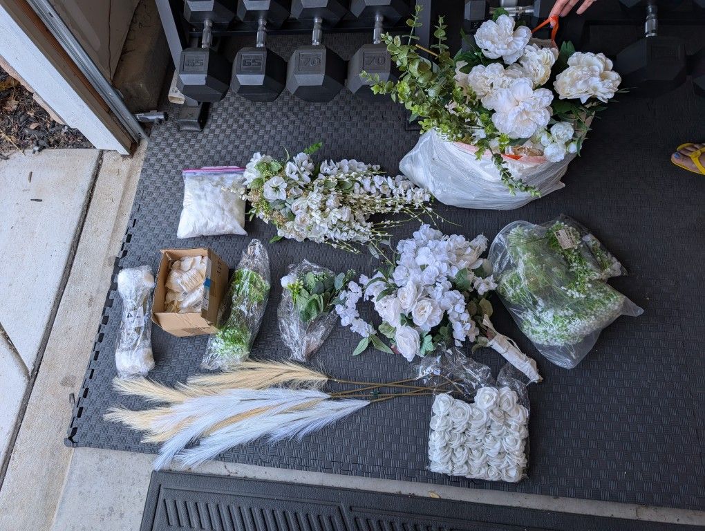 Wedding Flowers Lot