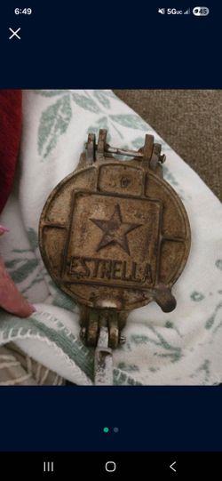 Vintage Estrella Tortilla press