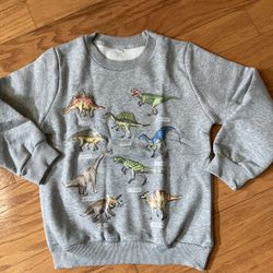 NWT Dinosaur Sweatshirt Size 6