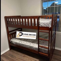 New Twin/Twin + Mattress 