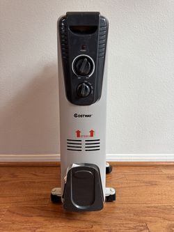 Costway Portable Oil-Filled Radiator Heater
