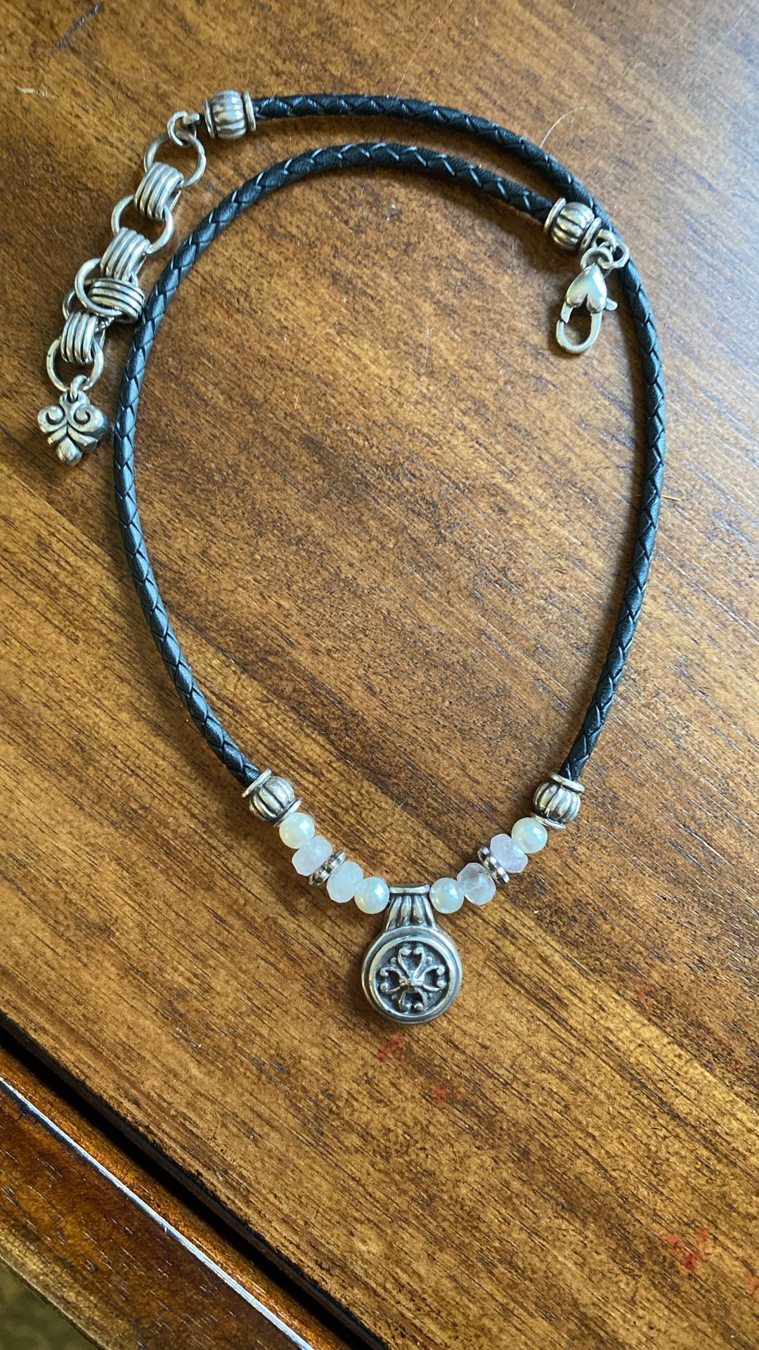 BRIGHTON SILVER TONE NECKLACE