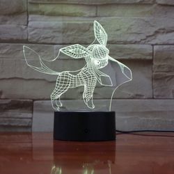 Glaceon
 Anime 3D Desk Lamp