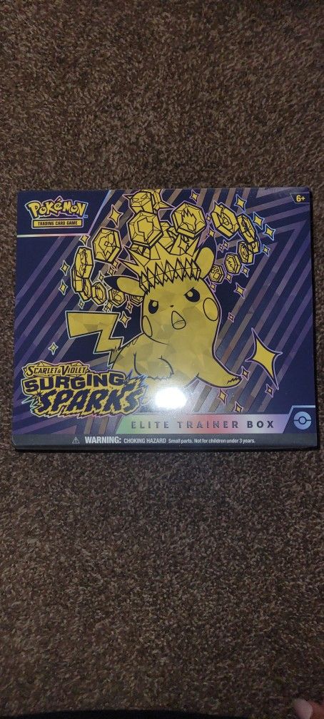 Pokémon Surging SPARKS ETB