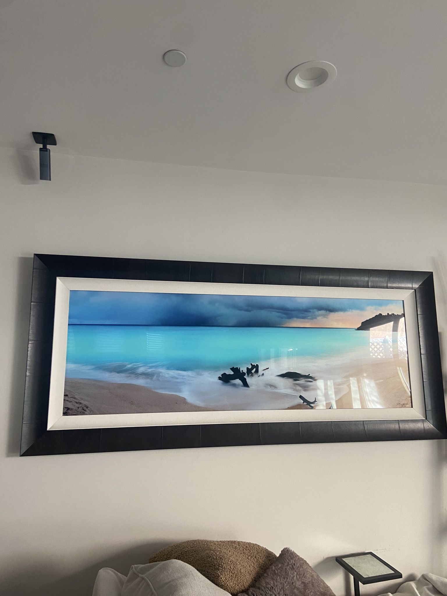 Alexander Vershinin 34” x 84” Panoramic Ocean Photograph – Luxury Frame Included