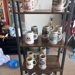 Different Beer Steins Antiques