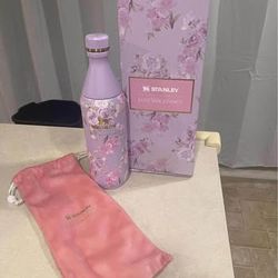 Stanley love shack fancy tumbler slim bottle 20oz