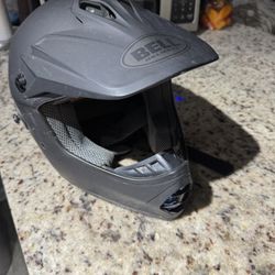 Dirt Bike Motorcycle Helmet - “Bell” DOT w/ Carrying Bag And New Goggles 
