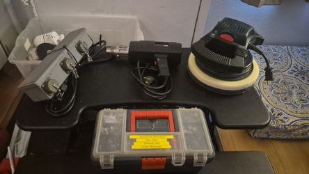 Garage Workshop & Tech Lot - MVP Buffer, Ungar Heat Gun, & Tayg Organizer