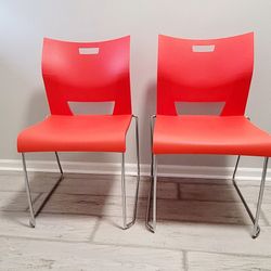 Global Duet Stacking Chairs,set of 4