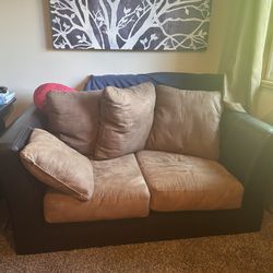 Small Brown Couch 