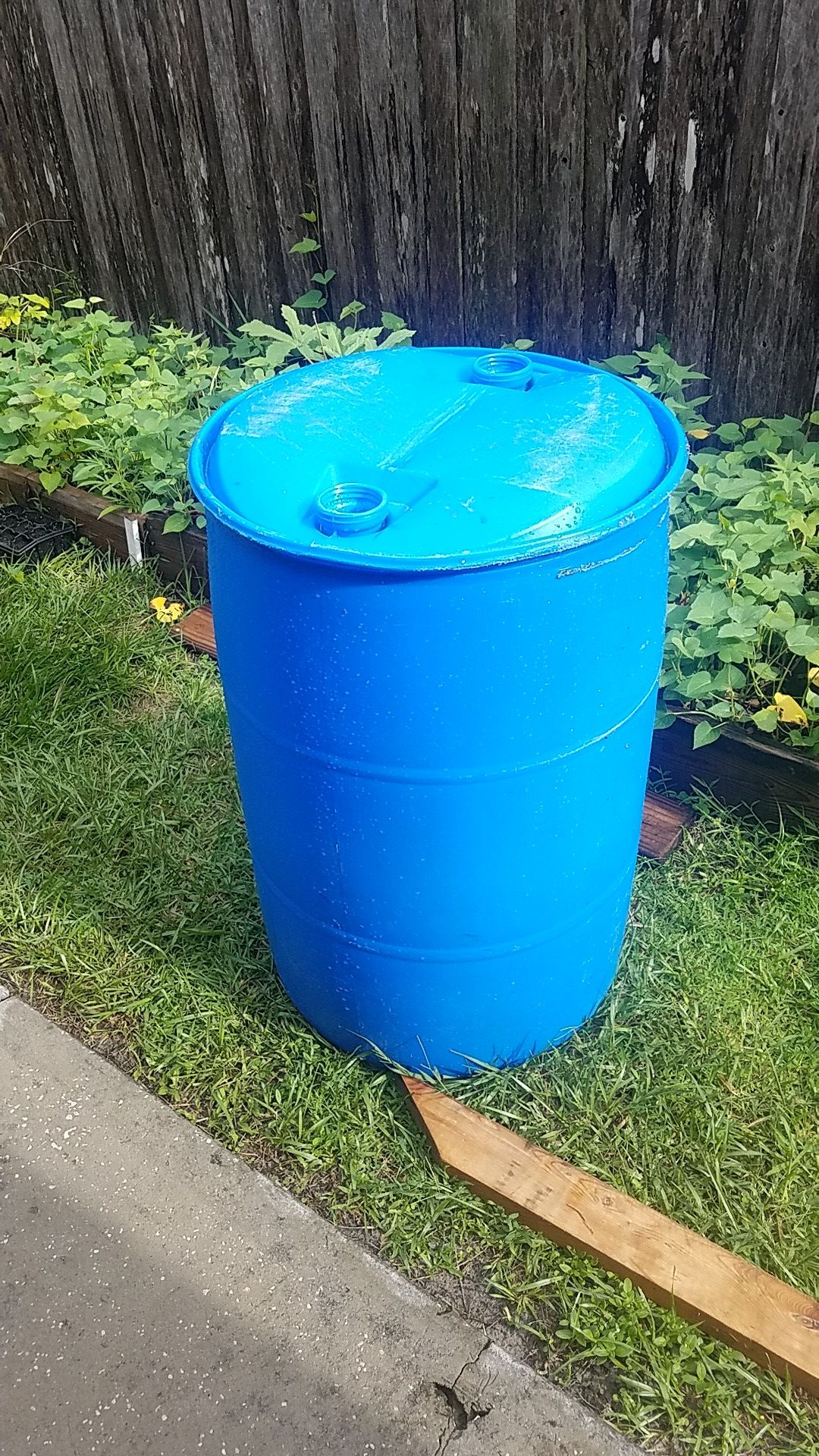 50 gallon water barrel