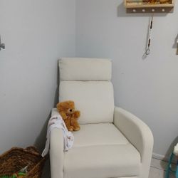 White Rocking chair 