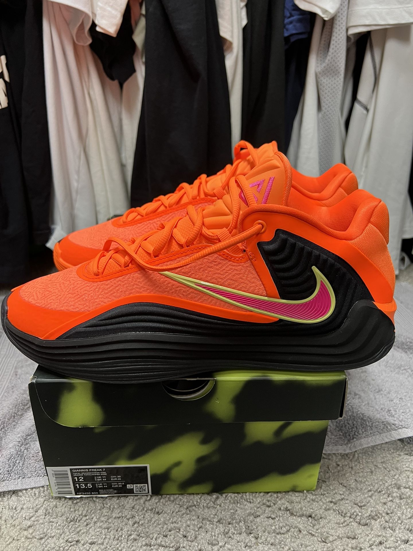 Nike Giannis Freak 7 Size 12