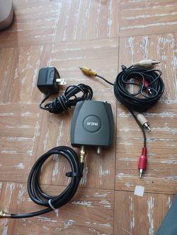 Vintage RCA Thomson inc A/V Modulator Kit Model CRF907FD Audio Video For Gaming