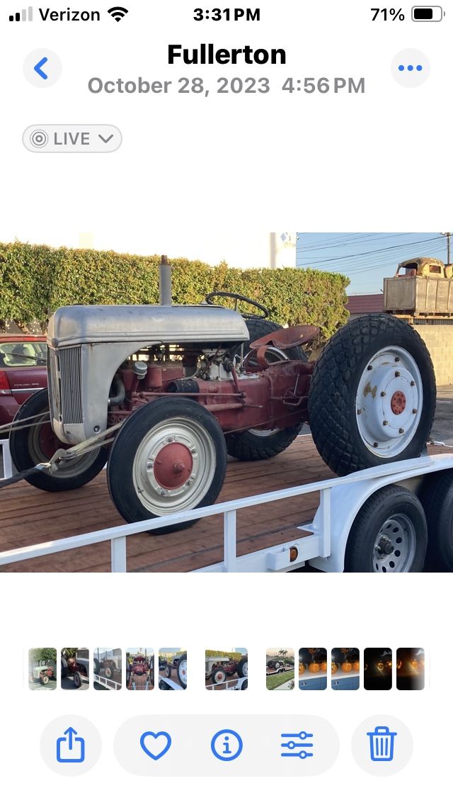 1940’s Ford 8N Tractor / Mower