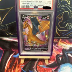 Charizard V SWSH050 PSA 10 GEM MT