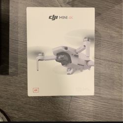 Dji Mini 4k Camera Drone With Remote Control