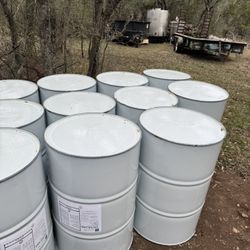 55 Gallon Metal Drums Closed Top 