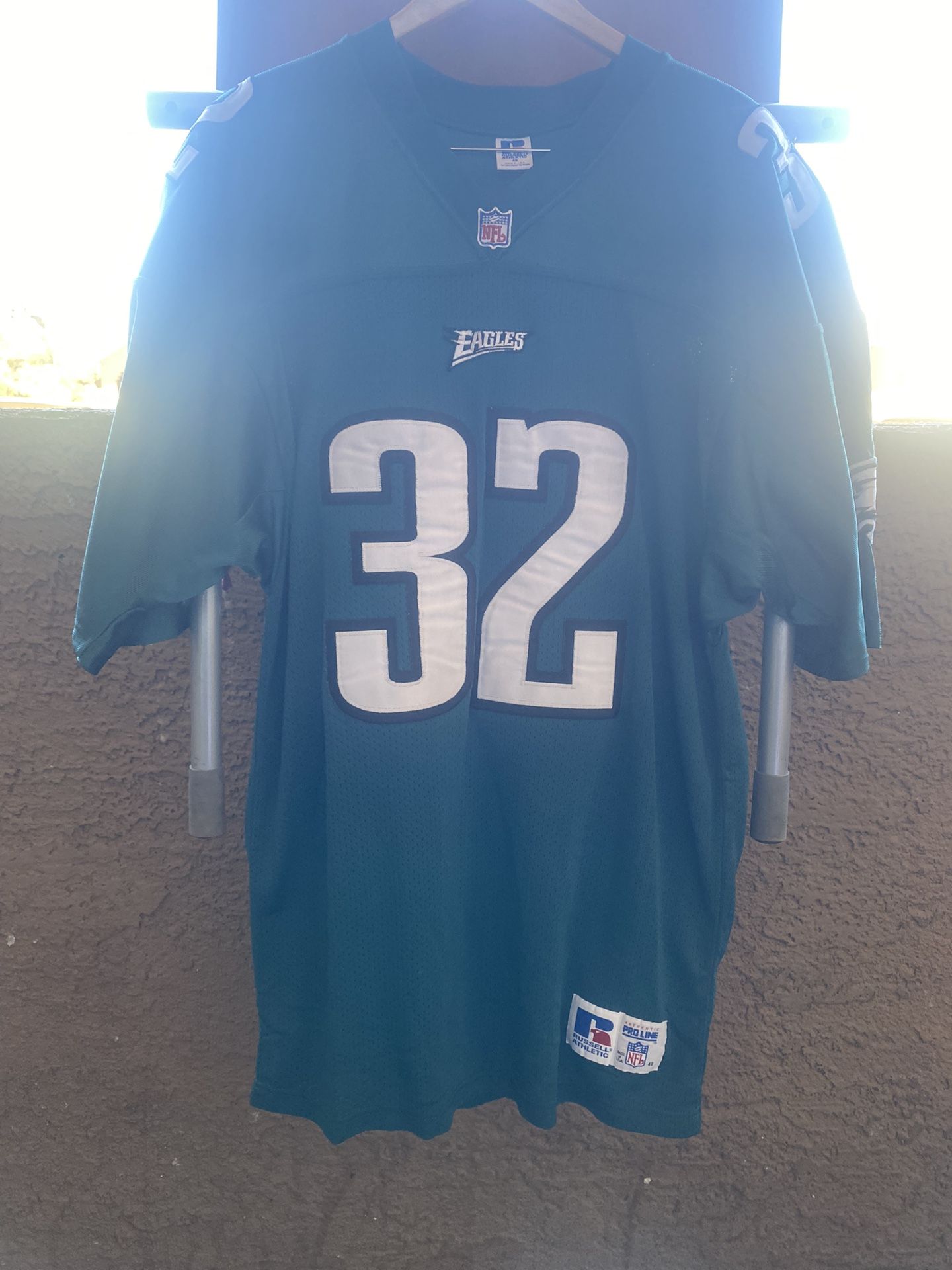 Vintage Philadelphia Eagles Jersey Mens 48 NFL Football Ricky Watters 90s