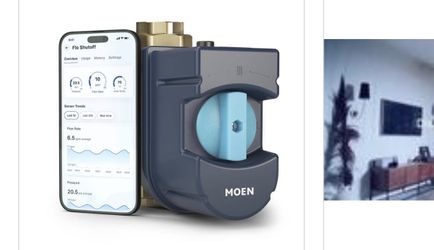 MOEN Flo 1.25 in. Smart Water Monitor and Automatic Water Shut Off Valve
