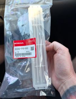 Honda cabin air filter cover