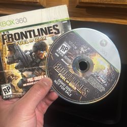 XBOX 360 Frontlines: Fuel of War 