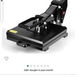 PowerPress Industrial-Quality Digital Sublimation Heat Press Machine for T Shir