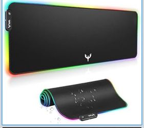 Brand new XL gaming mouse pads with rgb lighting