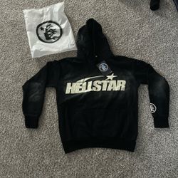 Black And White Hellstar Hoodie