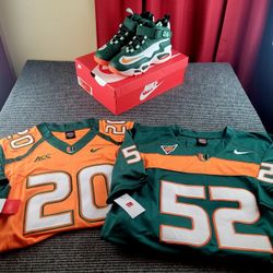 Nike Air Griffey Max 1
Miami Hurricanes Mens Shoes Ed Reed Orange Ray Lewis Green Jerseys Med-3XL