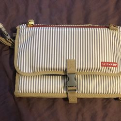 Skip Hop Limited Edition French Stripe Diaper Changing Pad