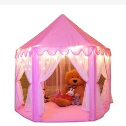Princess Tent With Lights. New. N. Jones And Horse 