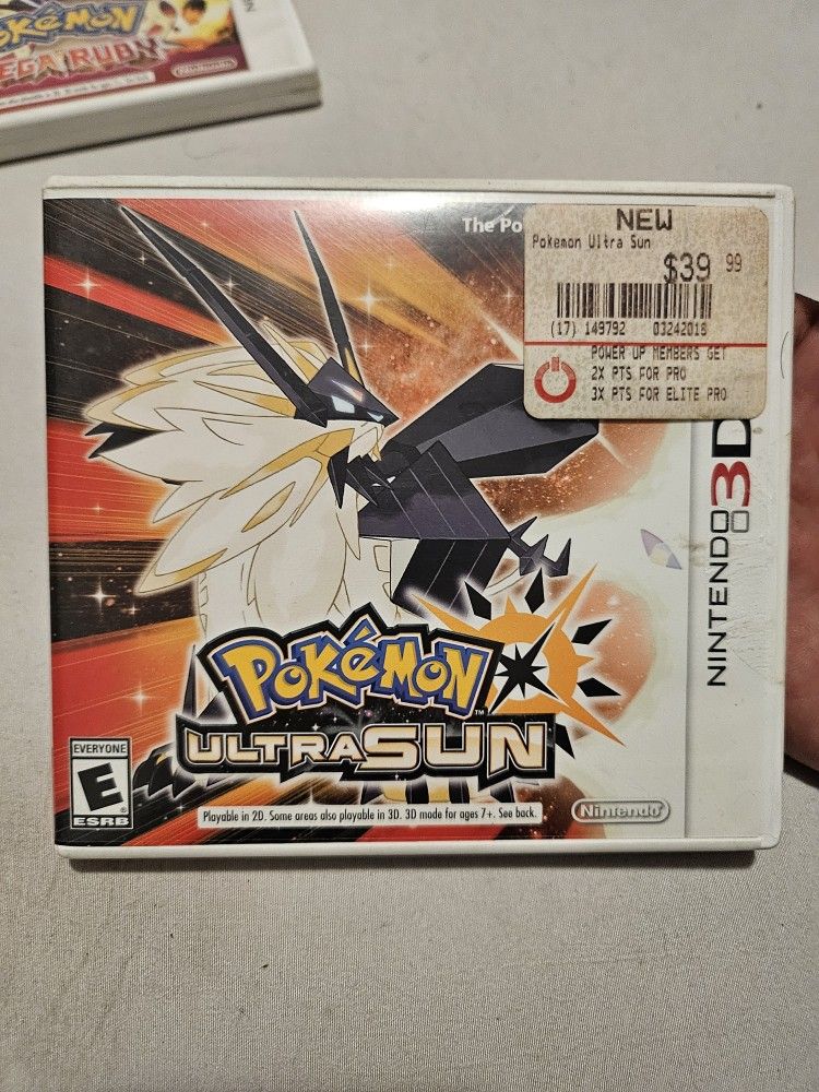 Pokémon Ultra Sun 3ds