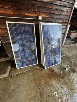 7 Solar Panels Sharp Brand 