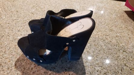 Jessica Simpson chucky heel size 8