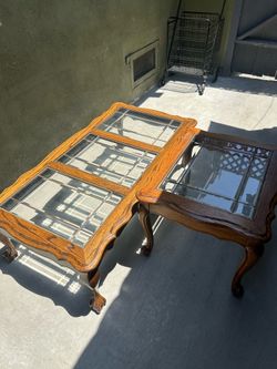 Living Room Table and Coffee table set