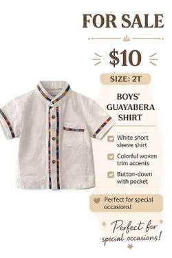 Boys button down