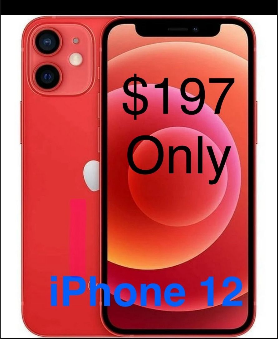 iPhone 12 W Unlimited Battery Everything Included $197 Or 13 $299