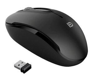 Comfortable 2.4 GHz Long Range Silent Wireless Mouse | 1600 DPI | 30ft Working Distance