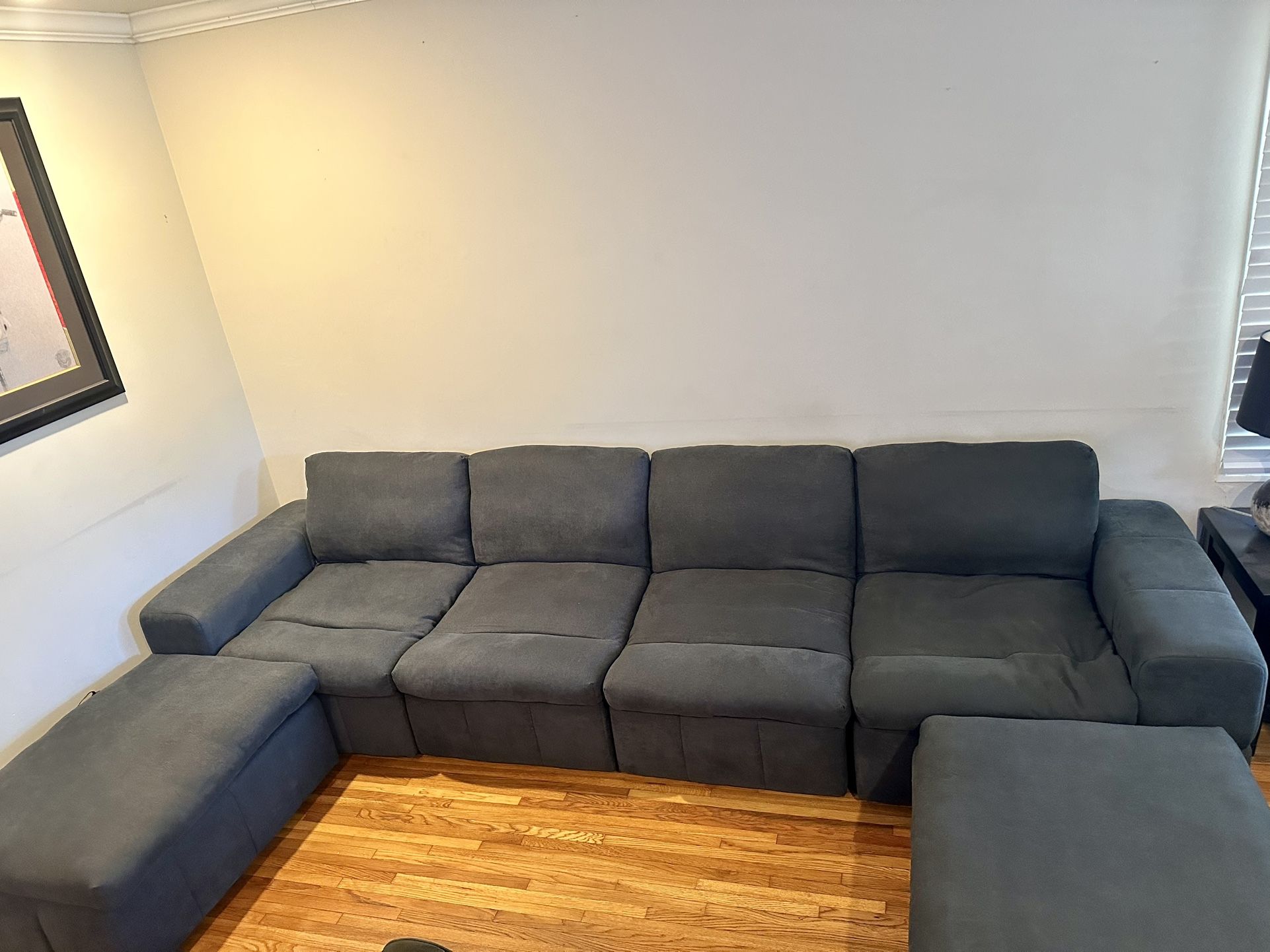 Dark Blue Couch