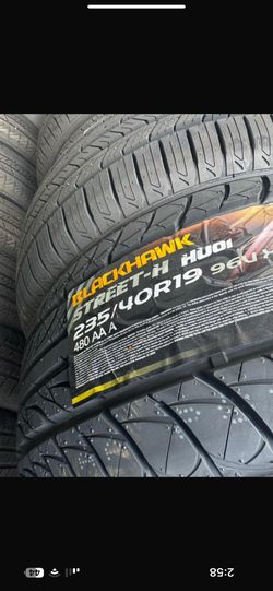 235/40/19 New Tires/mobile Install